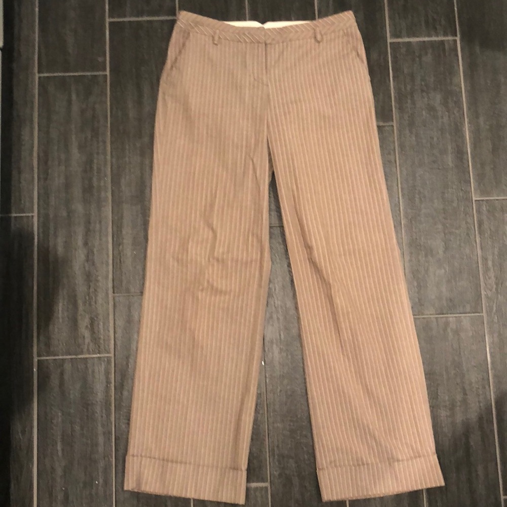 Elevenses • Anthropologie • striped trousers